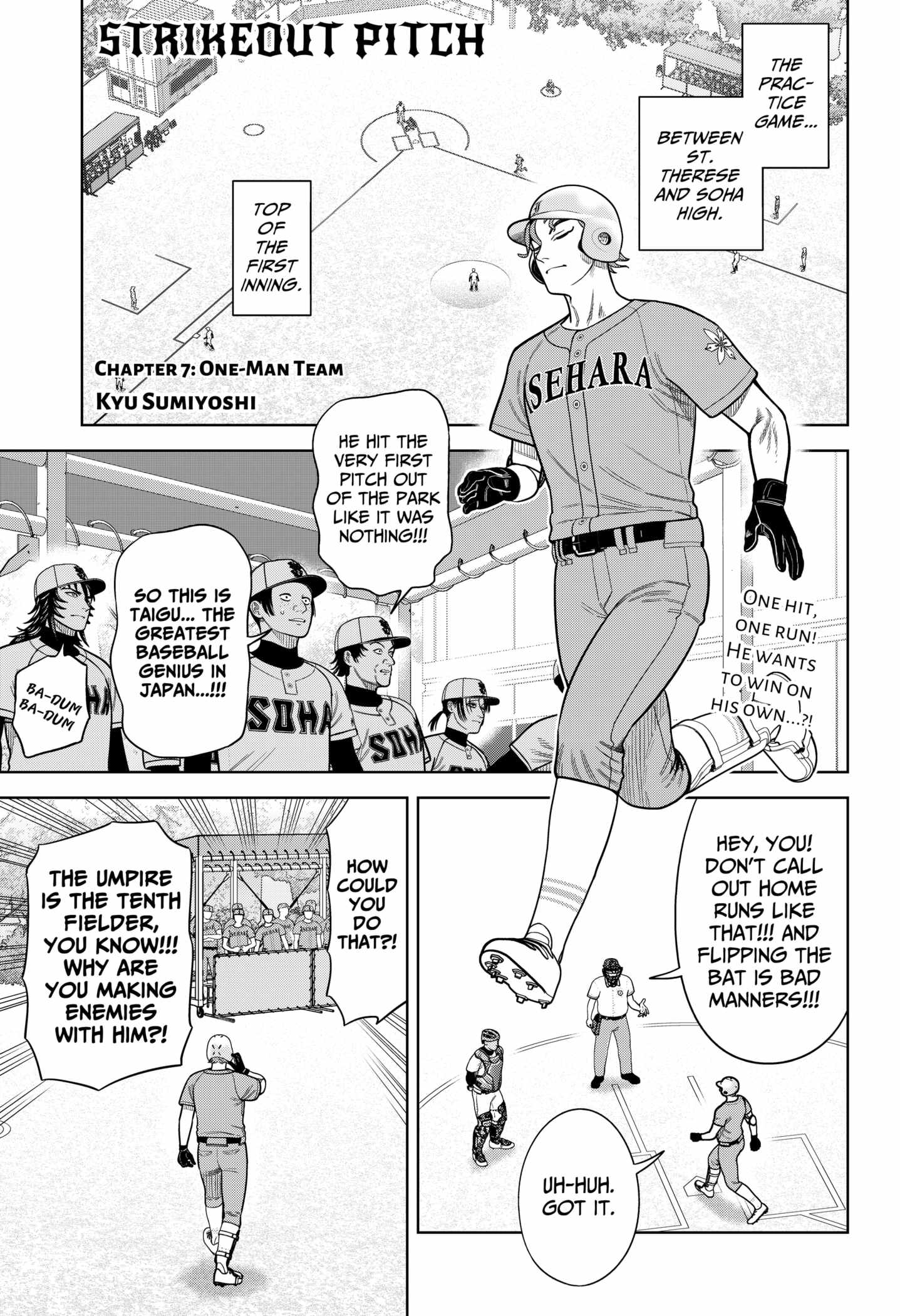 Strikeout Pitch Chapter 7 1